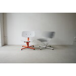 Raawii Arba lounge chair, plywood, orange - light grey, decoration image