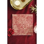 Havi William Morris paper napkin, Marigold, 20 pcs, red, decoration image