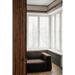 Massproductions Divano Patch 2,5 posti, pelle Ecriture 380 di Sahco, immagine decorativa