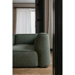 Massproductions Divano Patch 2,5 posti, Romo Linara 100 tarragon, immagine decorativa