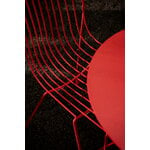 Massproductions Tavolo Tio, 60 cm, alto, rosso puro