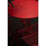 Massproductions Tavolo Tio, 60 cm, alto, rosso puro