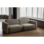Massproductions Divano Patch 2,5 posti, Sahco Ecriture 240, immagine decorativa