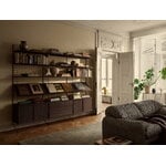 String Furniture String cabinet, 78 x 30 cm, roble oscuro, imagen de decoración