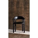 GUBI Daumiller armchair, black stained pine