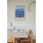 Louisiana Museum of Modern Art David Hockney - Mt. Fuji and Flowers, A1 poster, decoration image