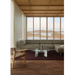 Fredericia Delphi Elements sohva, conf. A, harjattu alumiini - beige Keiga 242, sisustuskuva