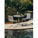 HAY Deville table, diam. 80 cm, silver grey, decoration image