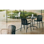 HAY Deville table, diam. 55 cm, cream white, decoration image