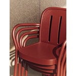 HAY Deville sillón, rojo hierro, imagen de decoración