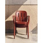 HAY Deville sillón, rojo hierro, imagen de decoración