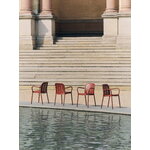 HAY Deville sillón, rojo hierro, imagen de decoración