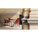 HAY Ceramic table, 90 cm, bordeaux, decoration image