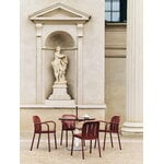 HAY Ceramic table, 90 cm, bordeaux, decoration image