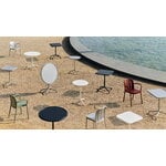 HAY Deville table, 55 x 55 cm, anthracite, decoration image