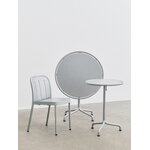HAY Deville table, diam. 55 cm, silver grey, decoration image