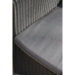 Cane-line Fauteuil lounge Diamond, graphite - gris