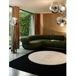Tom Dixon Disc rug, black, decoration image