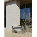 Muuto Banc Dream view, 100 cm, acier brossé, image décorative