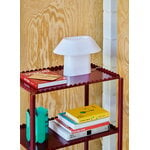 HAY Drome table lamp, white opal acrylic