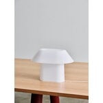 HAY Drome table lamp, white opal acrylic, decoration image