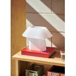 HAY Drome table lamp, white opal acrylic