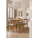 Brdr. Krüger Ekko chair, oiled oak - natural linen, decoration image