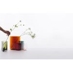 Iittala Ruutu vase, 115 x 140 mm, cranberry