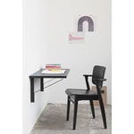 Artek Domus chair, painted white