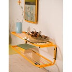 Essem Design Classic shoe rack, 80 cm, sun yellow, view 4