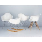 Vitra Eames DAR chair, white - chrome