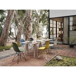 Vitra Eames DSR chair, mustard RE - citron