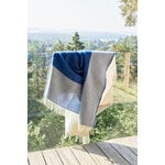 Northern Coperta Echo, 130 x 170 cm, blu, immagine decorativa