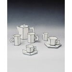 Serax Carte Blanche tasse à espresso avec soucoupe, 2 pcs, blanc, image décorative
