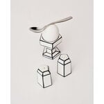 Serax Carte Blanche salt and pepper shaker, 2 pcs, white - black, view 8