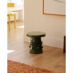 Serax Clara side table 08, dark green, decoration image
