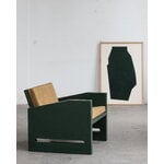 Serax Fred sillón, verde - mostaza, imagen de decoración