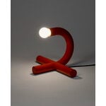valerie_objects La Tre Rossa table lamp, red, decoration image