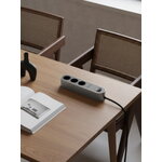Palette Edgar power bar, satin aluminium, view 9