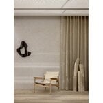 Karimoku Case N-LC02 sillón, roble lacado - lona natural, imagen de decoración