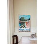 Louisiana Museum of Modern Art Edvard Munch - Pigerne på broen 1902, poster A1, immagine decorativa