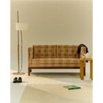 Fredericia EJ315 sofa, 2-seater, walnut - Reflex 339, decoration image