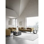 Wendelbo Expose sohvapöytä, keskikokoinen, ruskea lasi-Emperador marmori