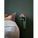 Maze F-shelf seinähylly, vasen, green grey