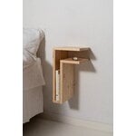 Maze F-shelf Play seinähylly, vasen, mänty, näkymä 2