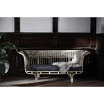 Sika-Design Belladonna sofa, dark grey seat cushion