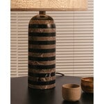 GUBI Gravity Upcycled-Marble Edition table lamp, large, grey/black - canvas, decoration image