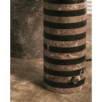 GUBI Gravity Upcycled-Marble Edition table lamp, large, grey/black - canvas, decoration image