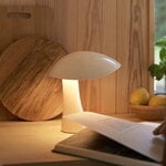 Louis Poulsen Rumee 220 lampe de table portable, blanc nuage, image décorative