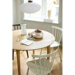 FDB Møbler C62 Bjørk dining table, 115 cm, oiled oak, decoration image